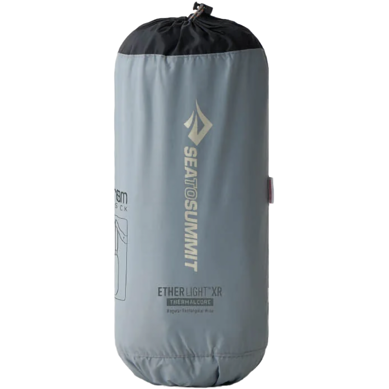 Ether Light XR Insulated Regular Wide, Sea to Summit Ether Light XR Insulated - Regular Rectangular Wide in stuff sack