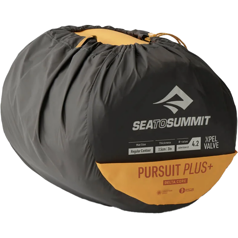 Pursuit Plus Self-Inflating Mat Regular, Sea to Summit Pursuit Plus Self-Inflating Mat Regular Sack Side