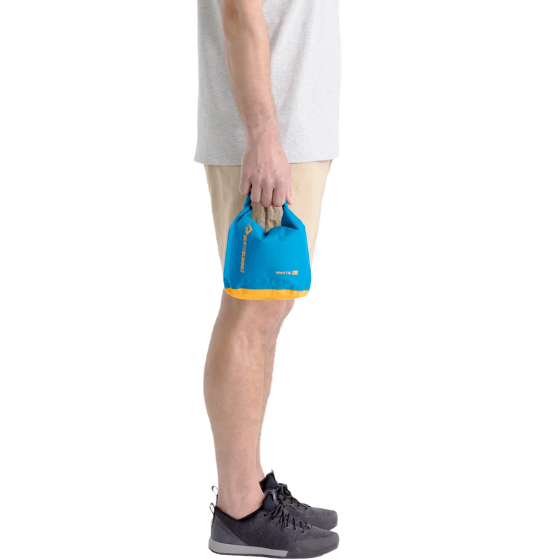 Evac Lightweight Dry Bag 3L, Sea to Summit Evac Lightweight Dry Bag 3L in hand