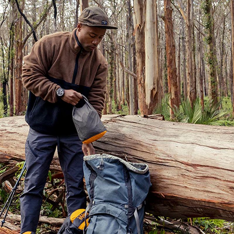 Evac Lightweight Dry Bag 13L, Sea to Summit Evac Lightweight Dry Bag at camp