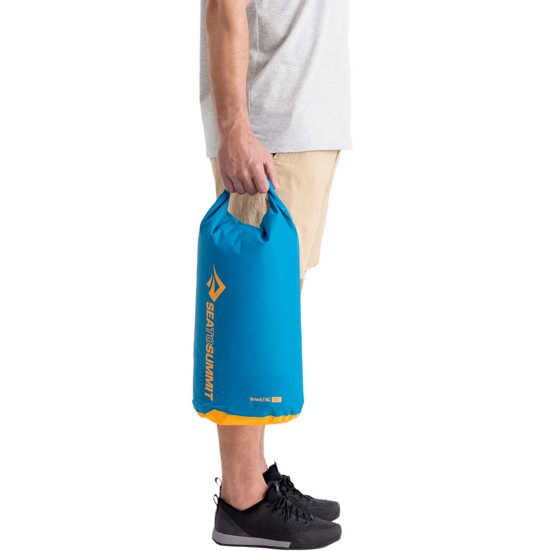 Evac Lightweight Dry Bag 13L, Sea to Summit Evac Lightweight Dry Bag 13L in hand