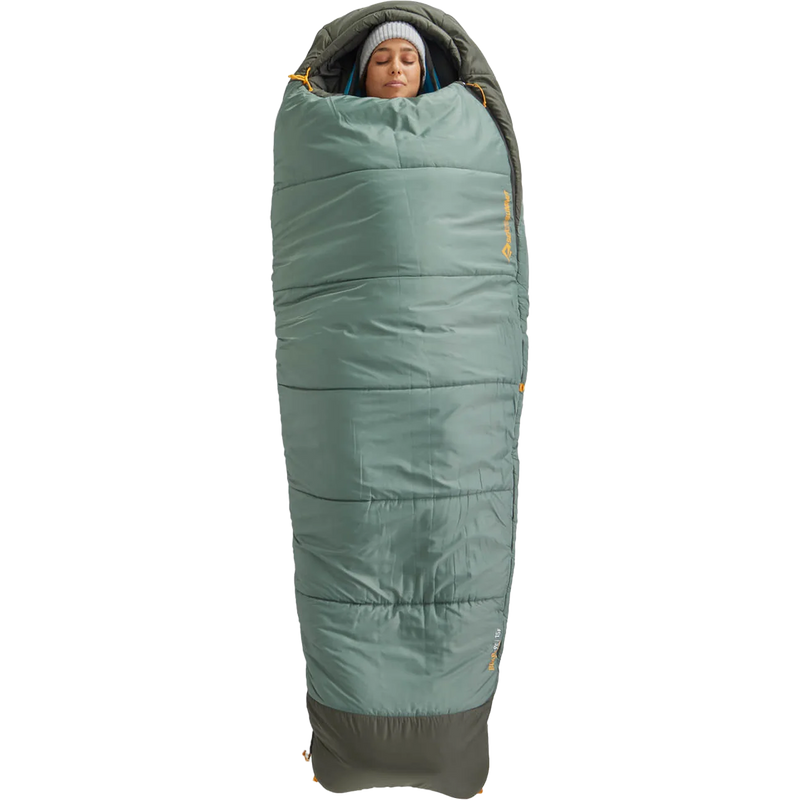 Boab 15F Regular Wide, Sea to Summit Boab 15F in Laurel Wreath Green with model