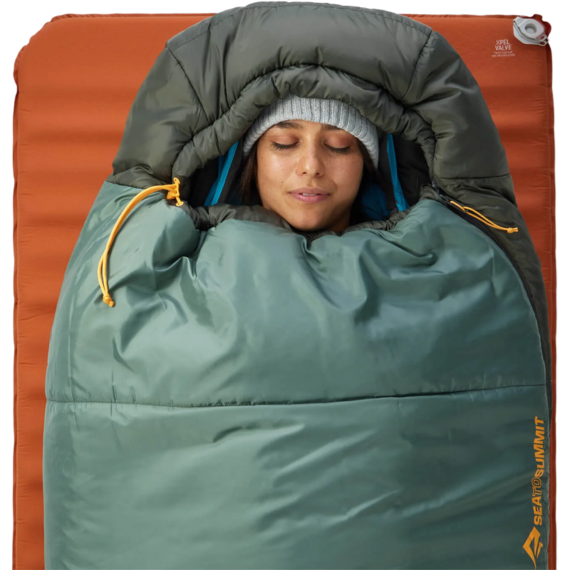 Boab 15F Regular Wide, Sea to Summit Boab 15F in Laurel Wreath Green with model top
