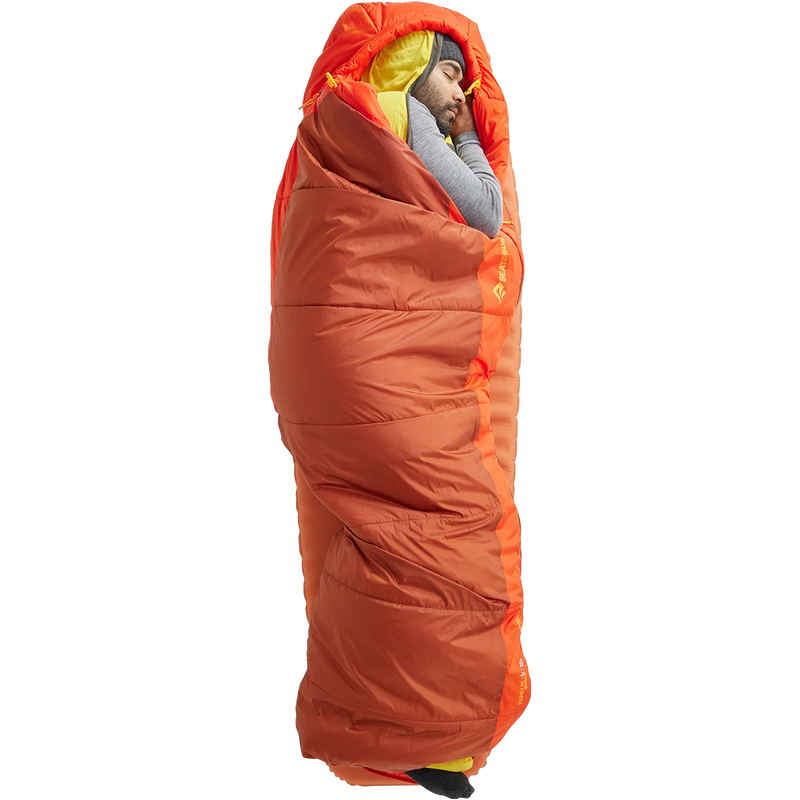 Hamelin 30F Long, Sea to Summit Hamelin 30F Long Picante Red with model