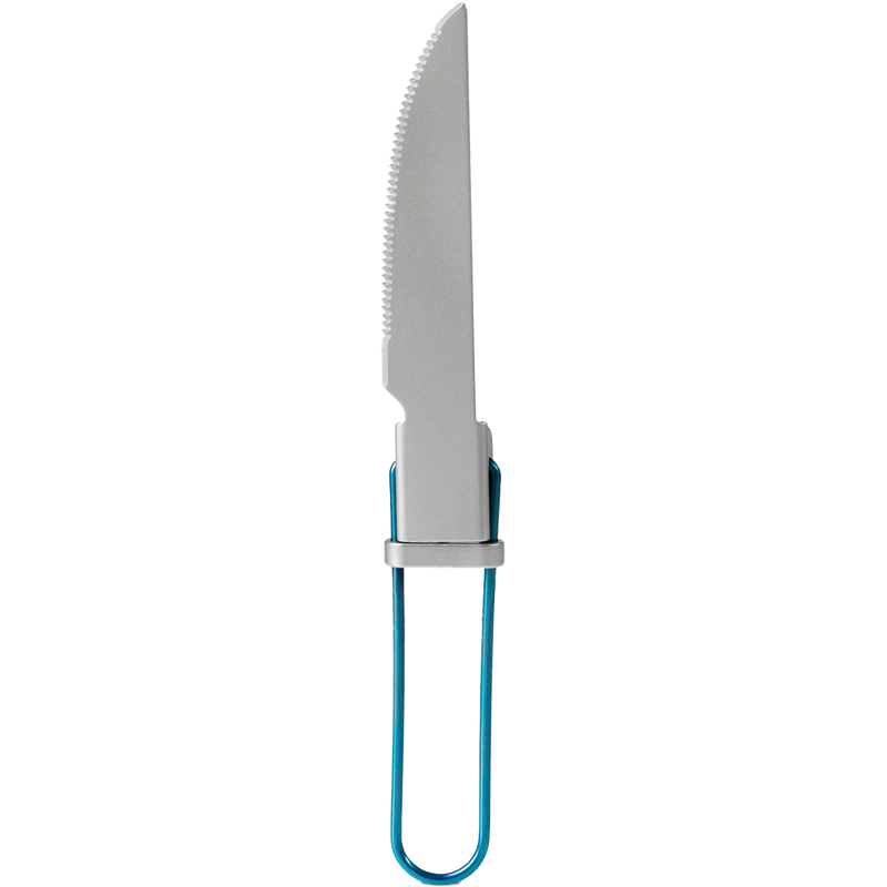 Glacier Folding Knife, GSI Outdoors Glacier Folding Knife Standing