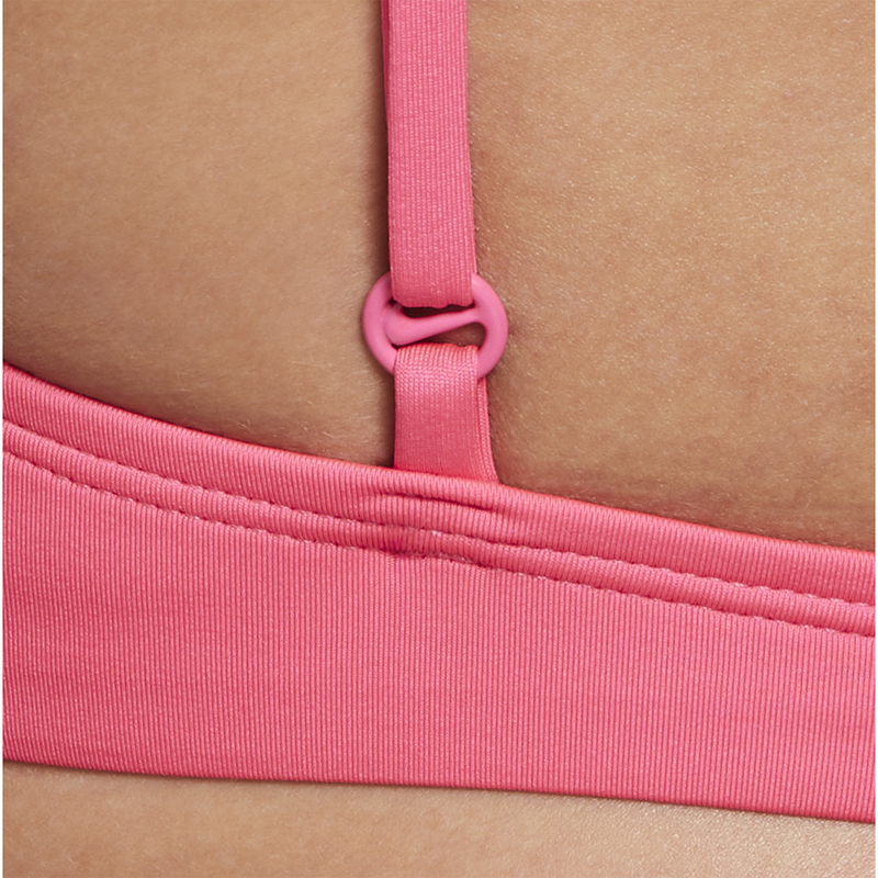 Women's Essential Bralette Bikini Top, Nike Swim Women's Essential Bralette Bikini Top in 678-Hyper Pink clasp