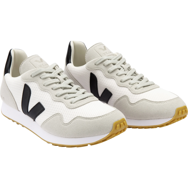 Women's SDU, Veja Women's SDU in White/Black/Natural pair front right