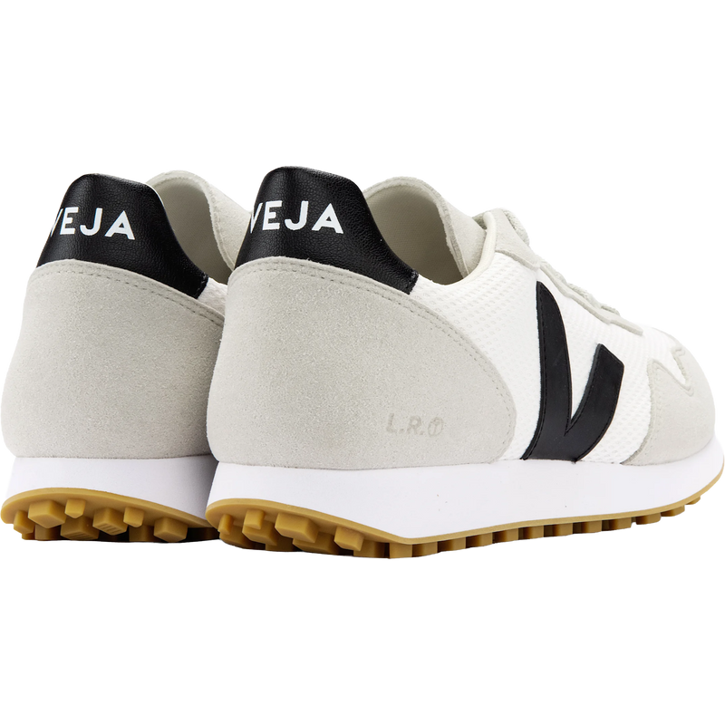 Women's SDU, Veja Women's SDU in White/Black/Natural pair back right