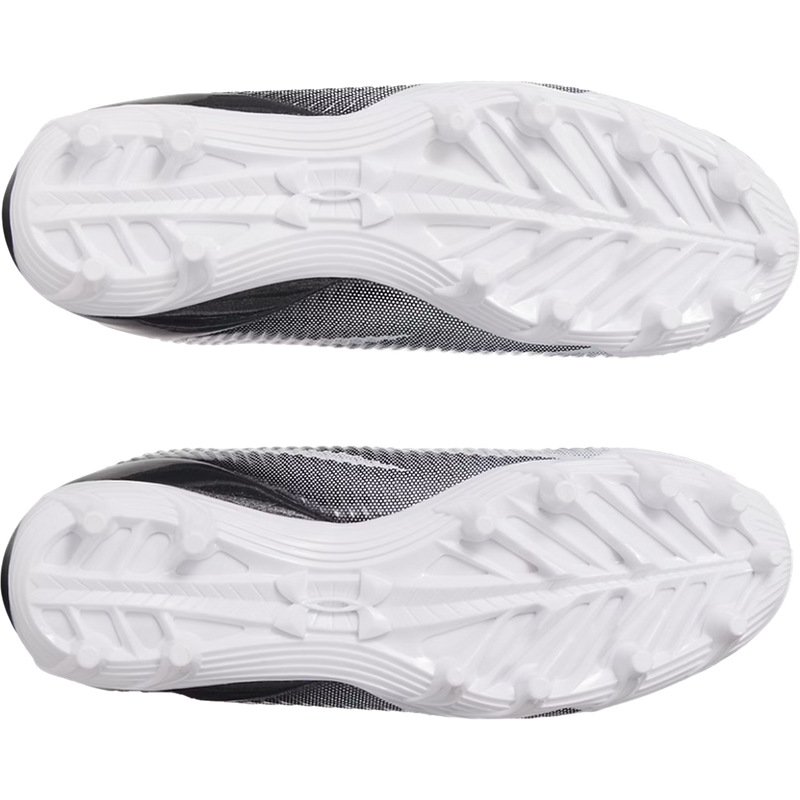 Youth Blur Select Jr Football Cleats, Under Armour Youth Blur Select Jr Football Cleats Pair Bottom
