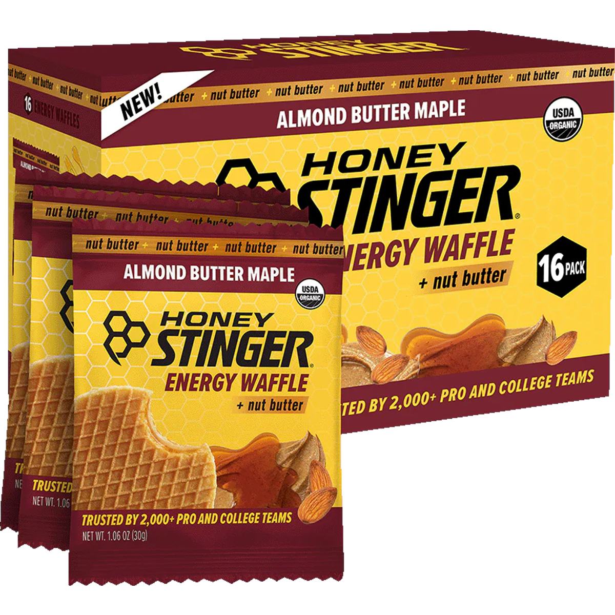 Organic Nut Butter Energy Waffles alternate view