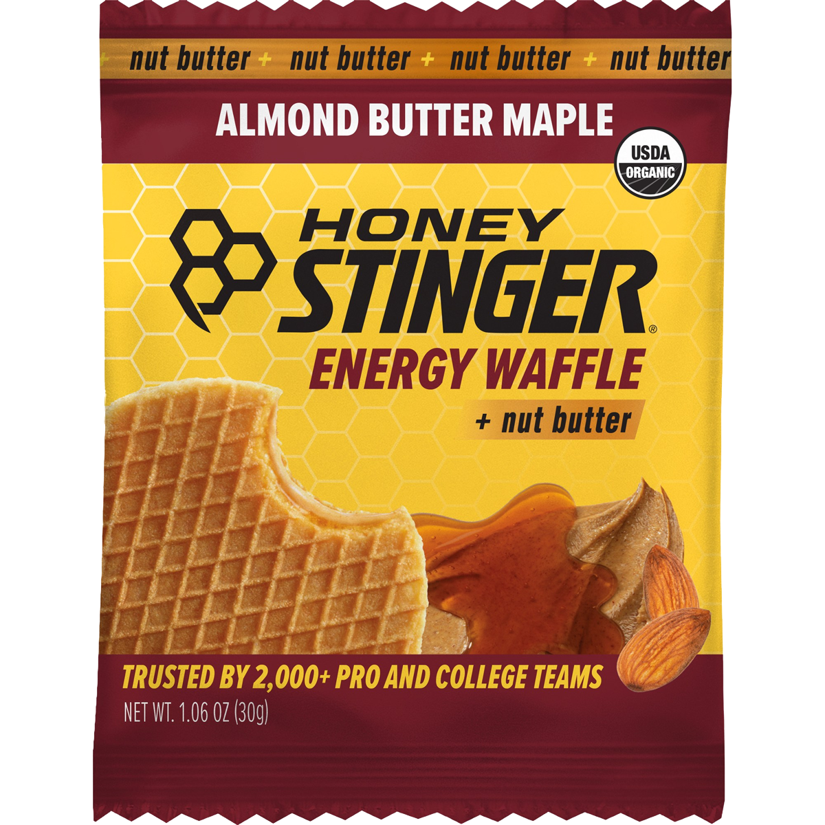 Organic Nut Butter Energy Waffles alternate view
