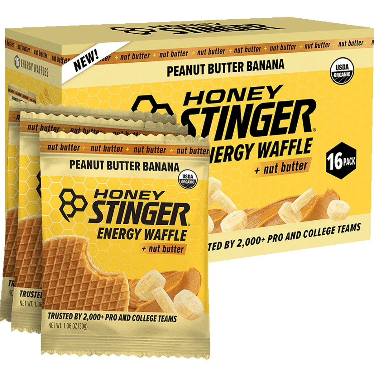 Organic Nut Butter Energy Waffles alternate view
