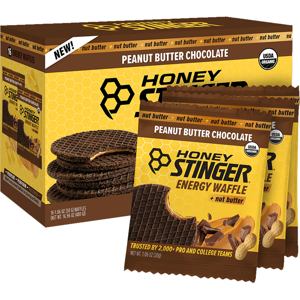 Organic Nut Butter Energy Waffles alternate view