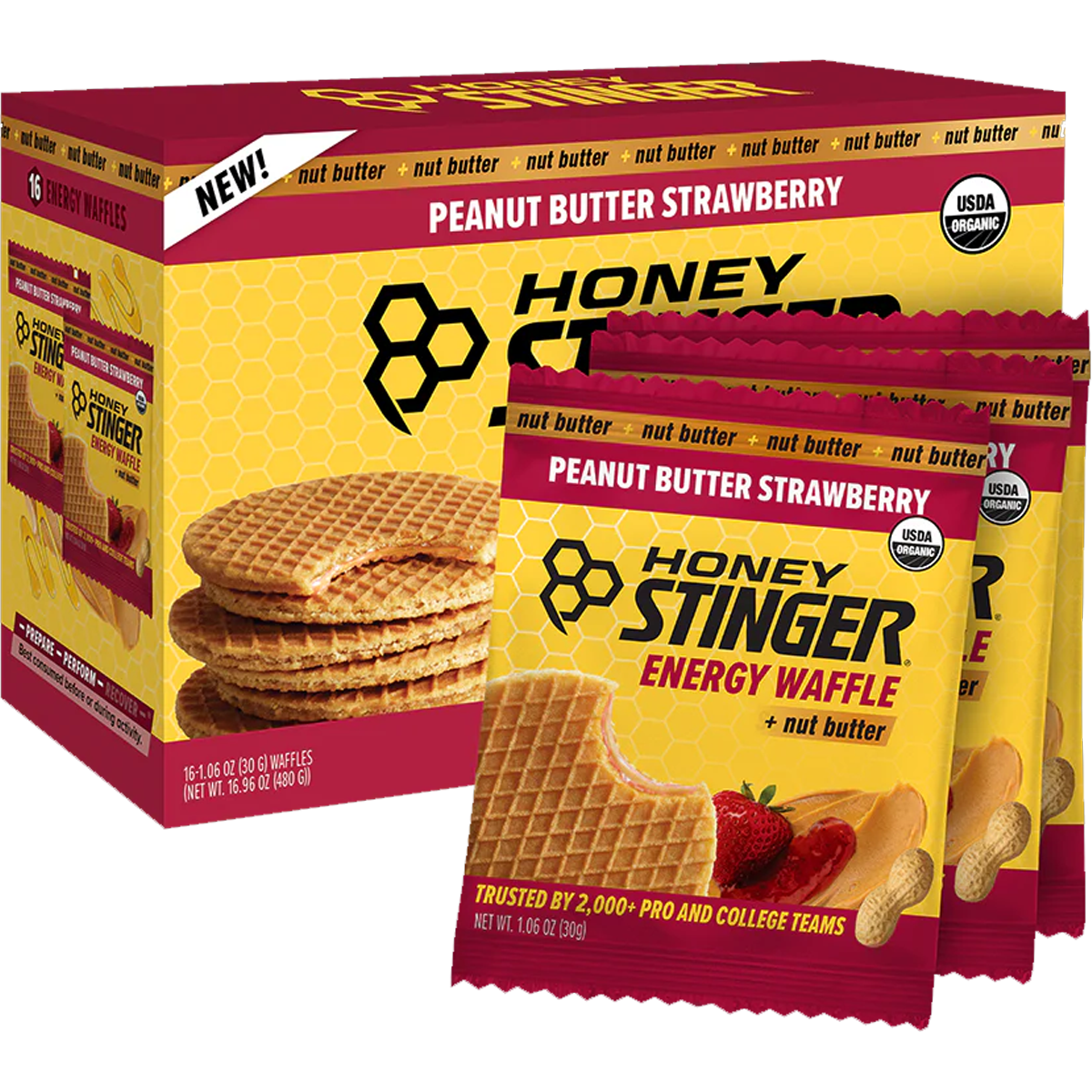 Organic Nut Butter Energy Waffles alternate view