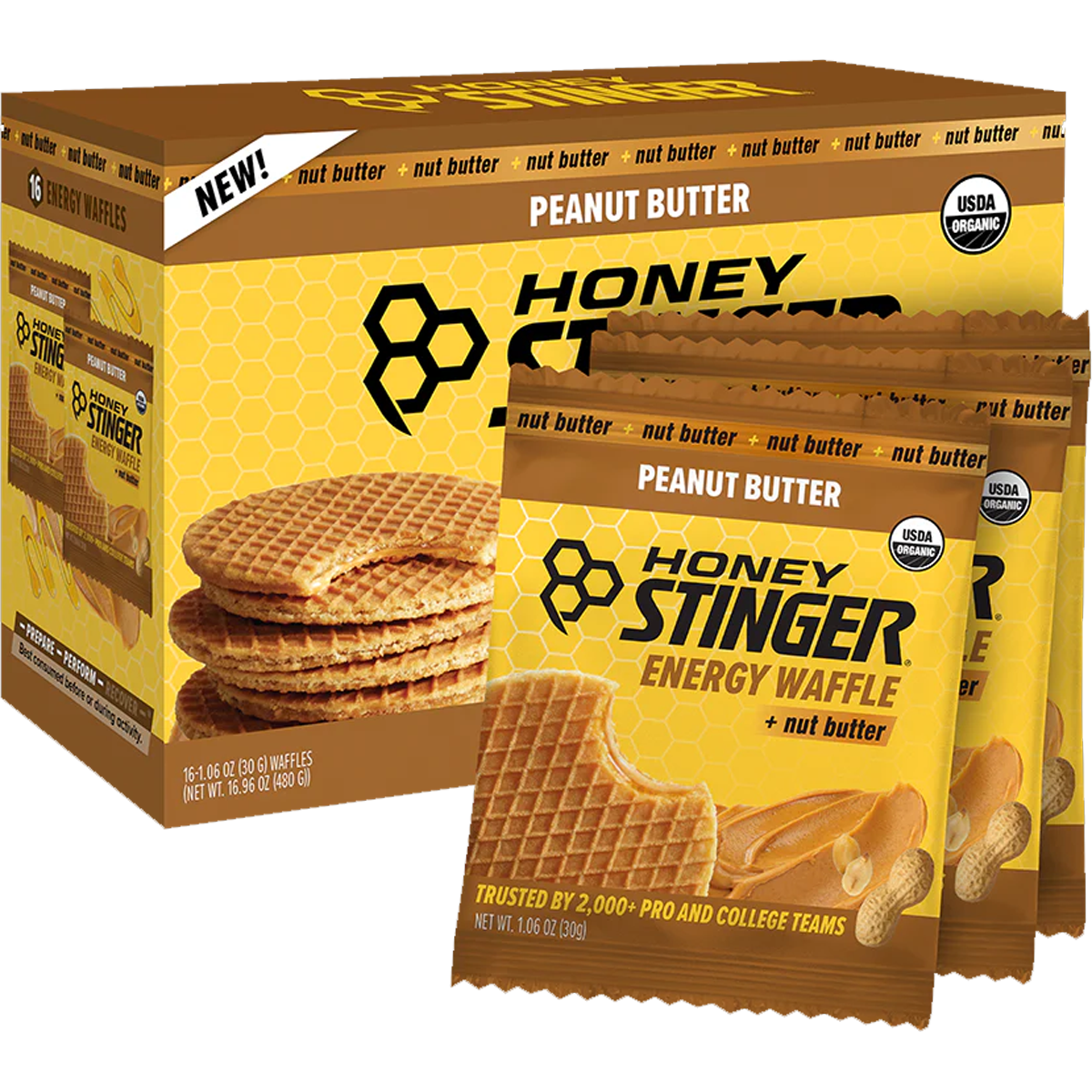 Organic Nut Butter Energy Waffles alternate view