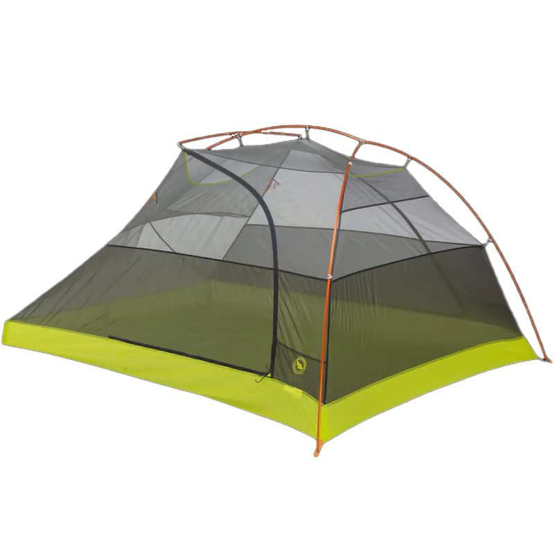 Tiger Wall UL2, Big Agnes Tiger Wall UL2 in Mercury/Evening Primrose tent body and poles
