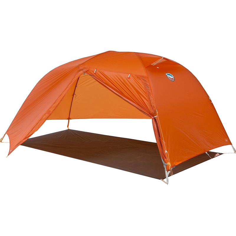 Copper Spur UL2, Big Agnes Copper Spur UL2 in Tangelo fast fly set up