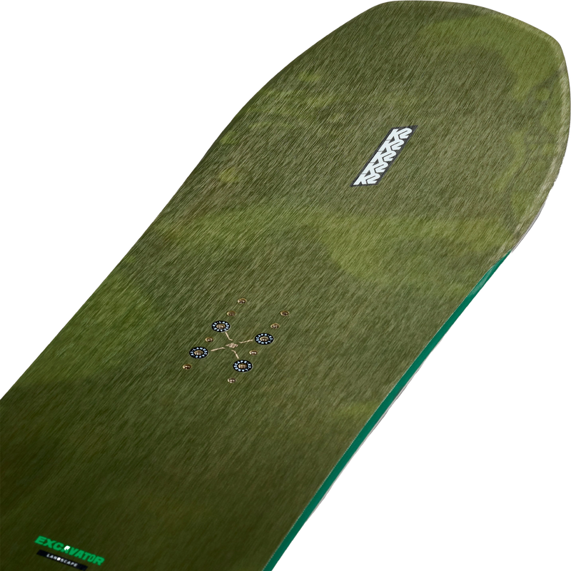 K2 Excavator Demo Snowboard Package, K2 Excavator nose