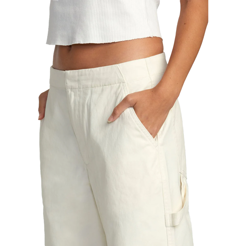 Women's Back Bay Pant, RVCA Women's Back Bay Pant 3/4 Front