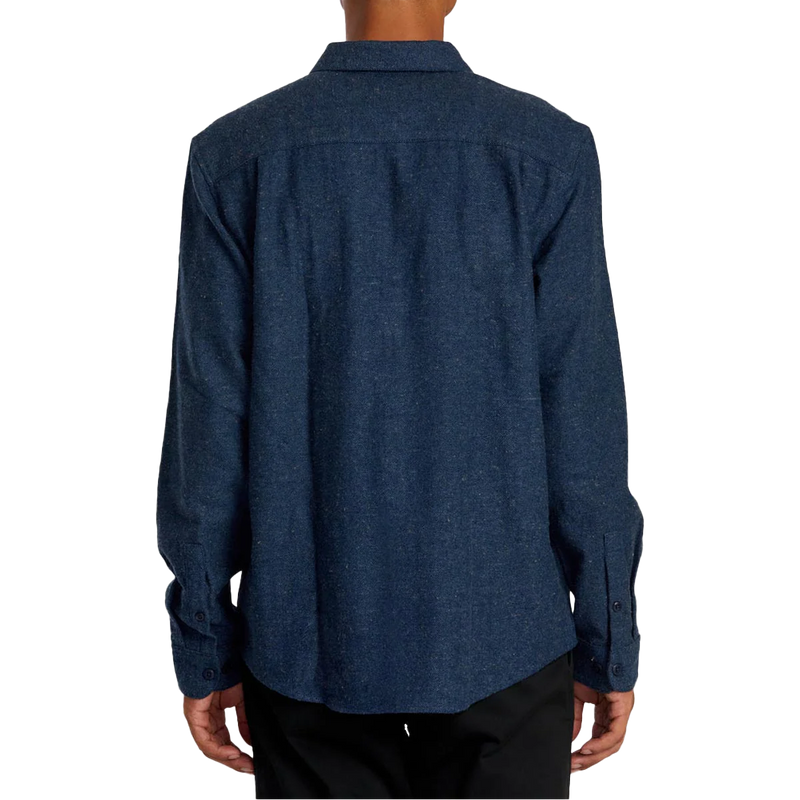 Men's Harvest Neps Flannel, RVCA Men's Harvest Neps Flannel Back