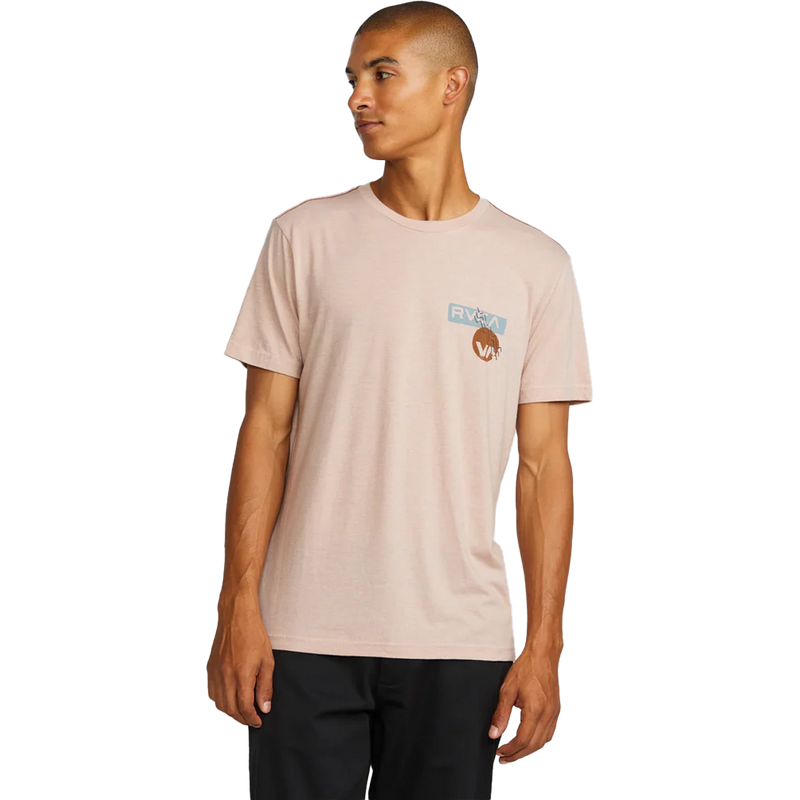 Men's Desertscape Short Sleeve, RVCA Men's Desertscape Short Sleeve 