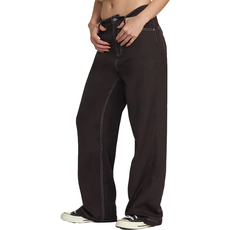 Women's Coco Pant, RVCA Women's Coco Pant 3/4 Front