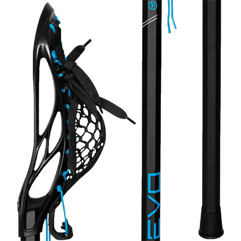Men's Evo Attack Complete Stick, Warrior Men's Evo Attack Complete Stick Head Side