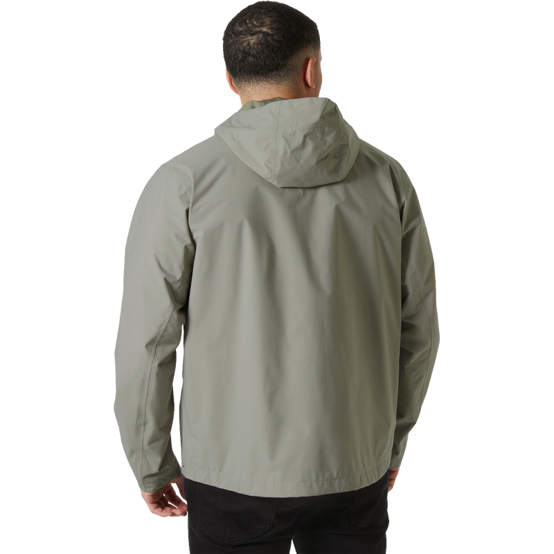 Men's Escape Rain Jacket, Helly Hansen Escape Rain Jacket back on model
