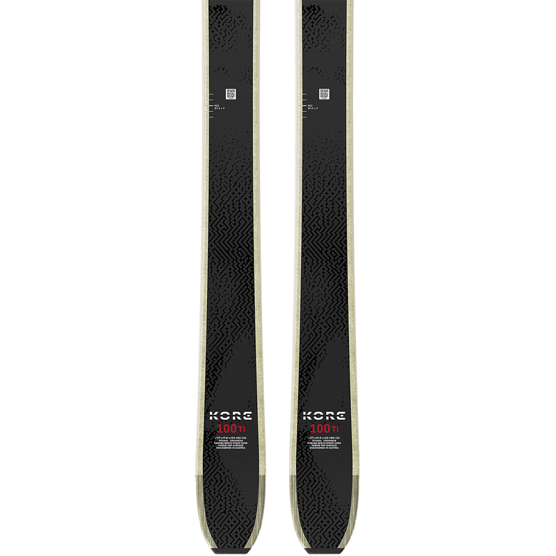 Kore 100 Ti, Head Kore 100 Ti pair tails (top)