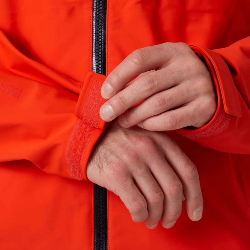 Men's Alpha Long Shell, Helly Hansen Men's Alpha Long Shell cuff