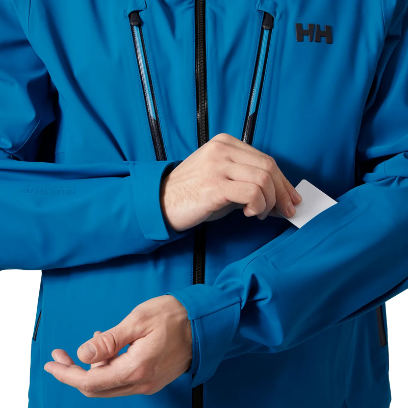 Men's Alpha Long Shell, Helly Hansen Men's Alpha Long Shell pass pocket
