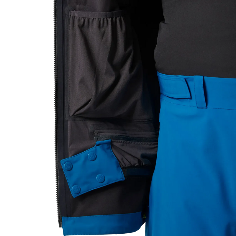 Men's Alpha Long Shell, Helly Hansen Men's Alpha Long Shell goggle pocket