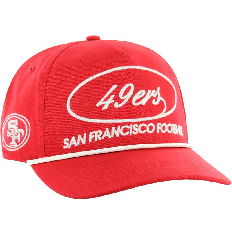 49ers Foundational 47 Hitch Relaxed Fit, 47 Brand 49ers Foundational 47 Hitch RF 3/4 view