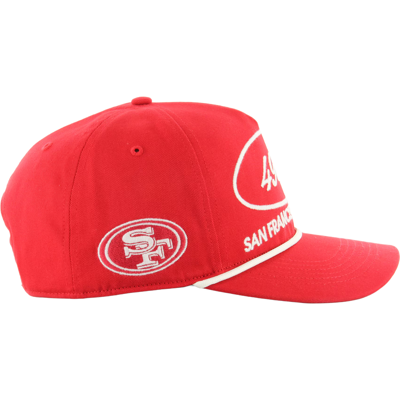 49ers Foundational 47 Hitch Relaxed Fit, 47 Brand 49ers Foundational 47 Hitch RF side