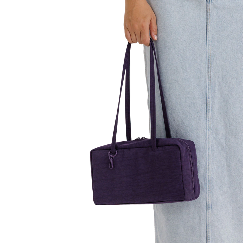 Nylon Bowler Bag, BAGGU Nylon Bowler Bag with model