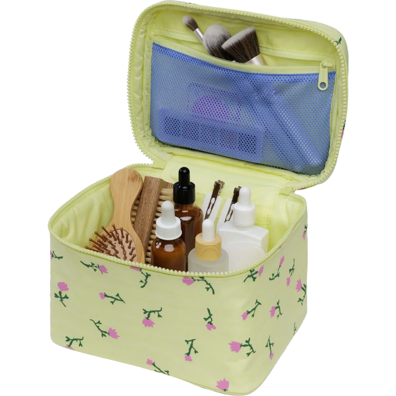 Large Cosmetic Case, BAGGU Large Cosmetic Case with cosmetics