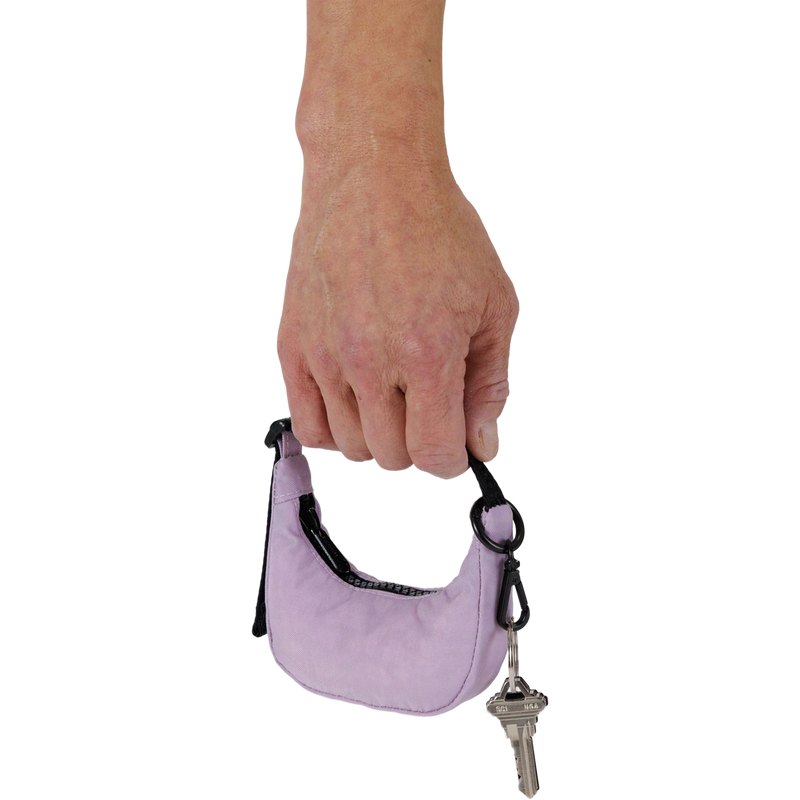 Crescent Bag Charm, BAGGU Crescent Bag Charm carried