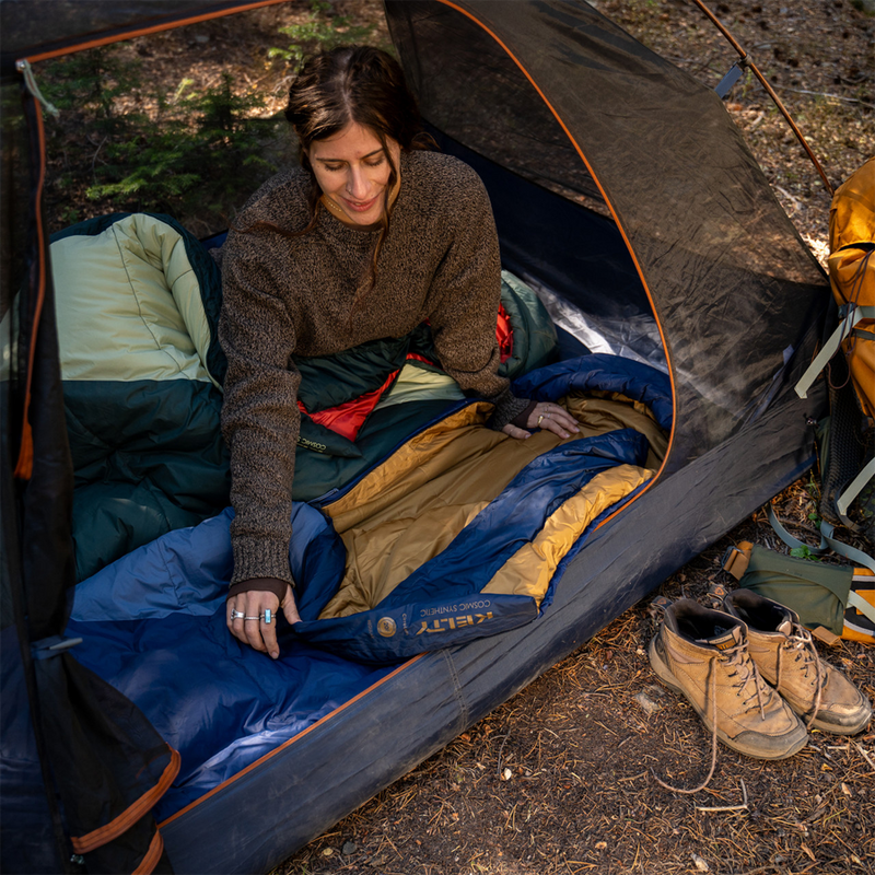 Cosmic Synthetic 20 - Long, Kelty Cosmic Synthetic 20 lifestyle
