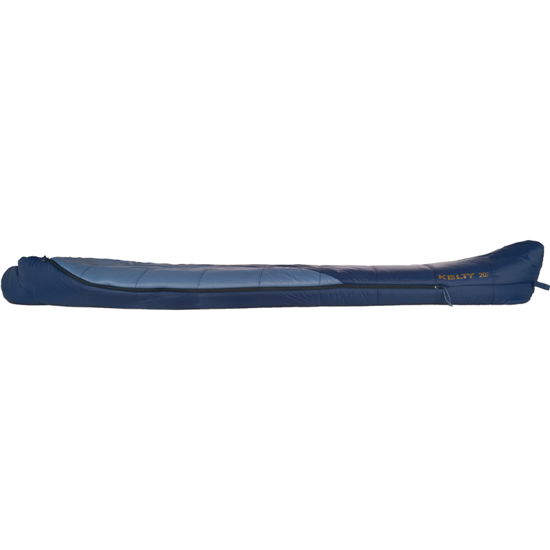 Cosmic Synthetic 20 - Long, Kelty Cosmic Synthetic 20 side