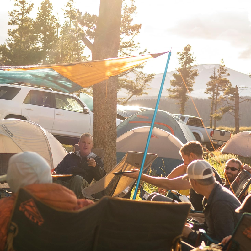 Staff Pole, Kelty Staff Pole at camp