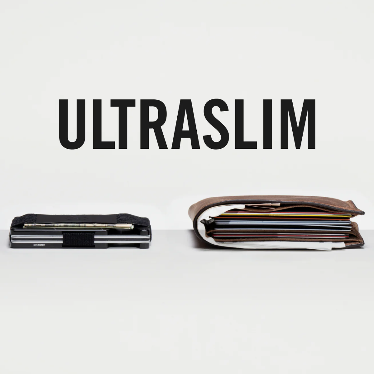 Aluminum Wallet with Cash Strap alternate view