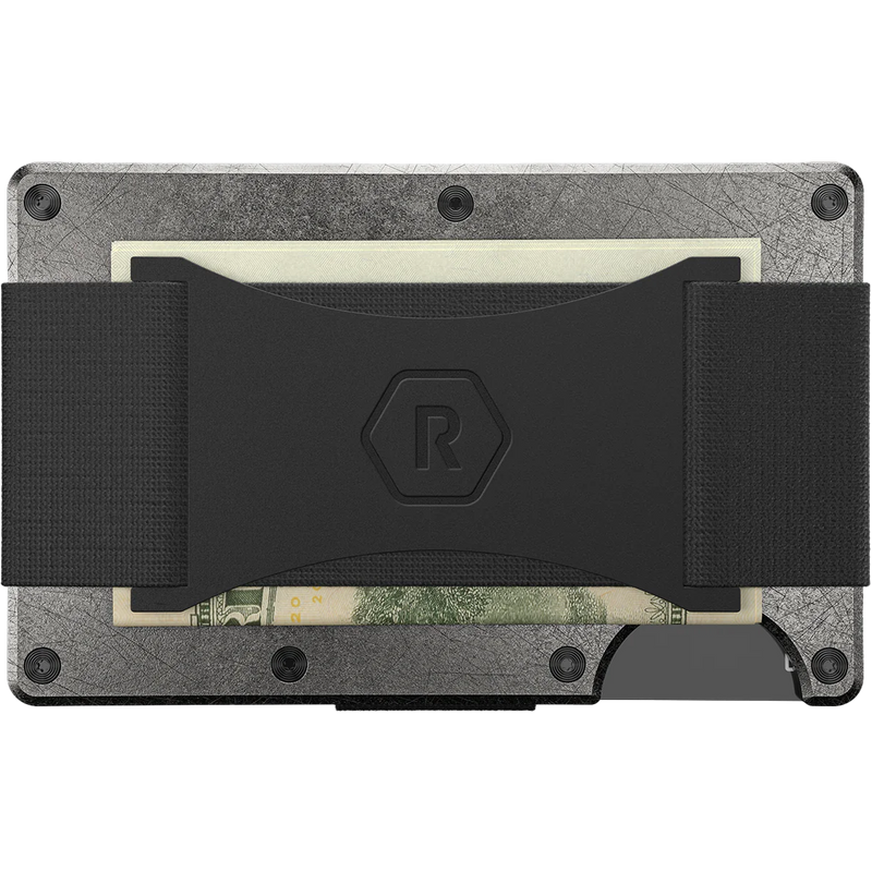 Titanium Wallet with Cash Strap, Ridge Titanium Wallet with Cash Strap front