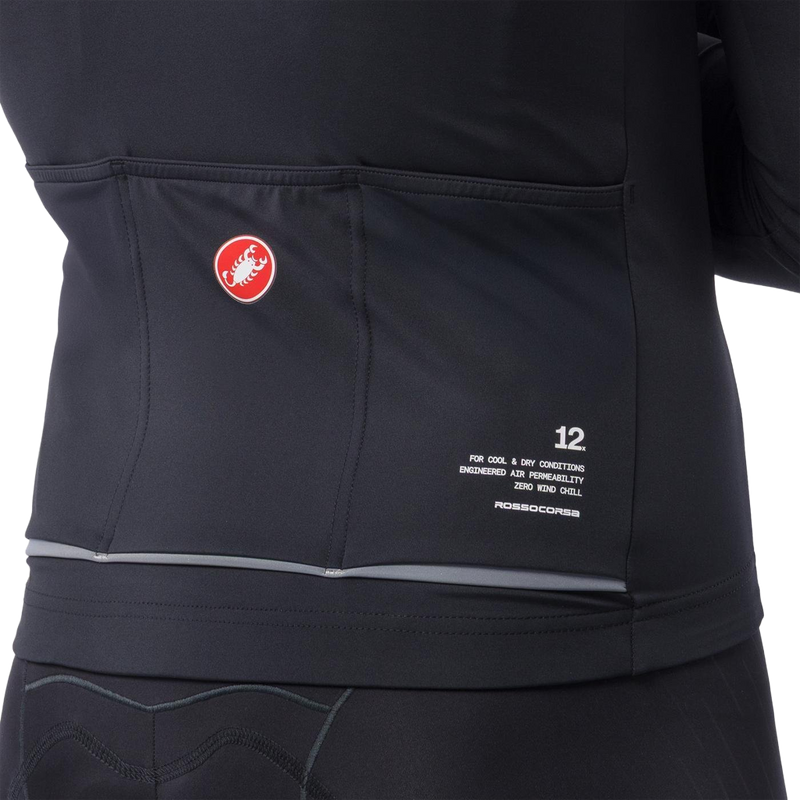 Men's DO.DI.CI. Jacket, Castelli DO.DI.CI. JACKET back detail