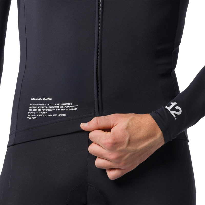Men's DO.DI.CI. Jacket, Castelli DO.DI.CI. JACKET front detail