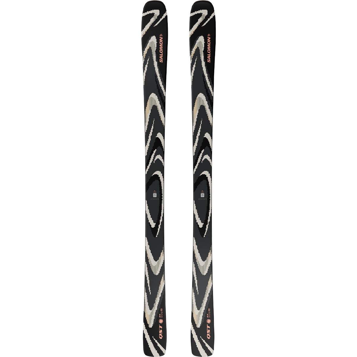 salomon black ski Origins Intense Skis + Z10 Ti Bindings Skier Type Suited to intermediate through advanced skiers who want one ski to do it all Salomon Qst 94 Black Skis