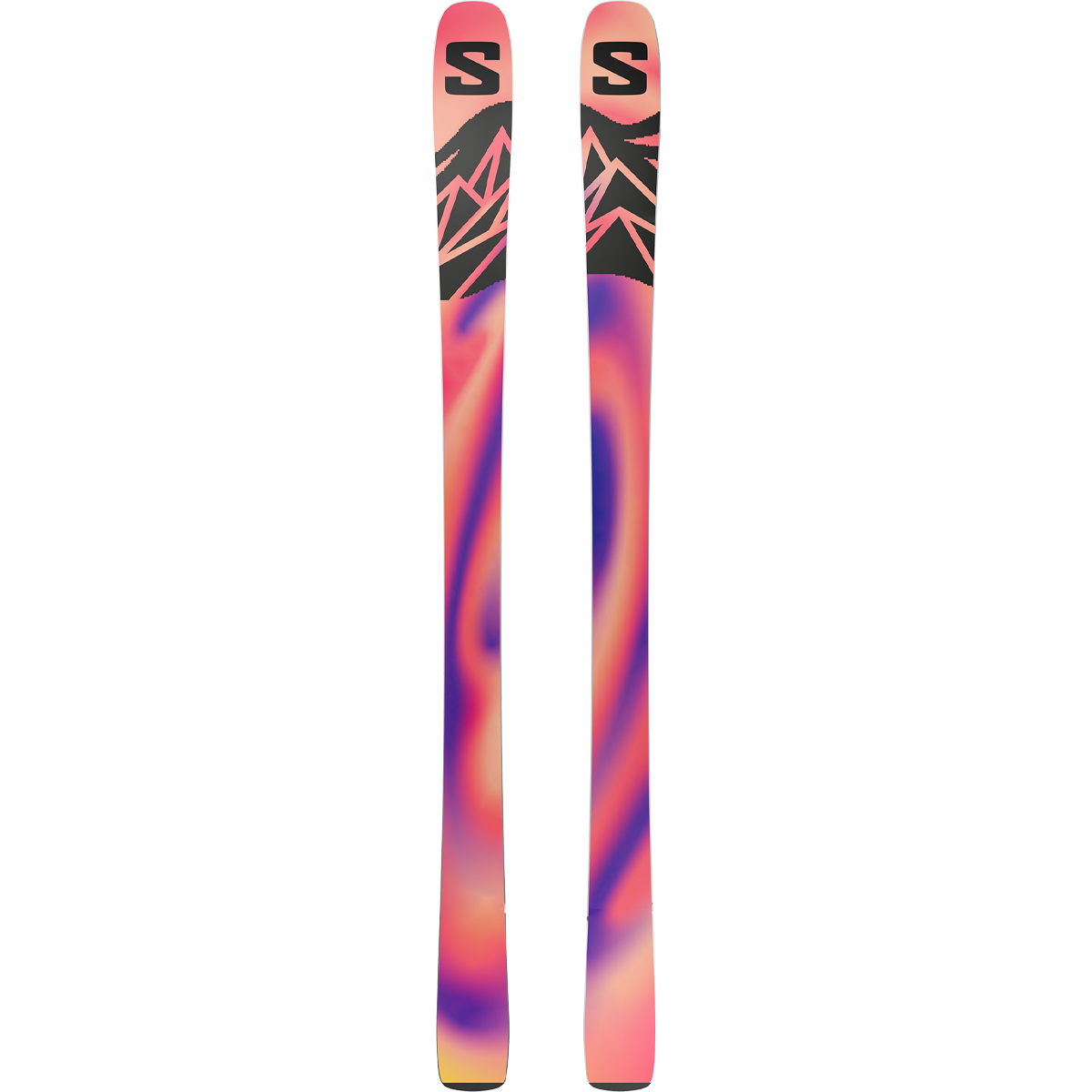 Salomon QST 94 Black Demo Skis alternate view