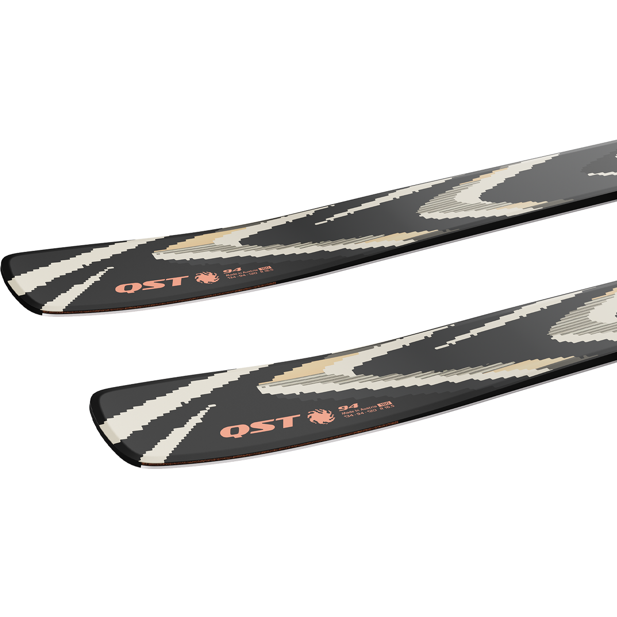 Salomon QST 94 Black Demo Skis alternate view