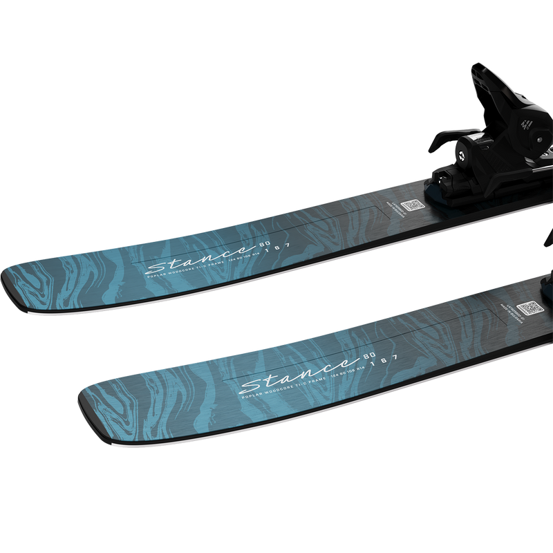 Women's Stance 80 + M10 GW, Salomon Women's Stance 80 + M10 GW tails