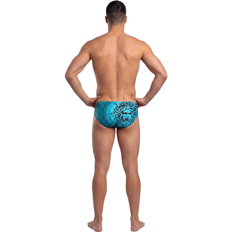 Men's Medusa Brief, Turbo Men's Medusa Brief Back on Model