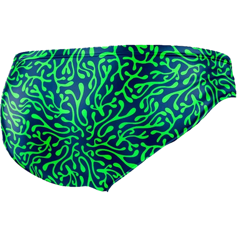 Men's Neon Reef Brief, Turbo Men's Neon Reef Brief Back